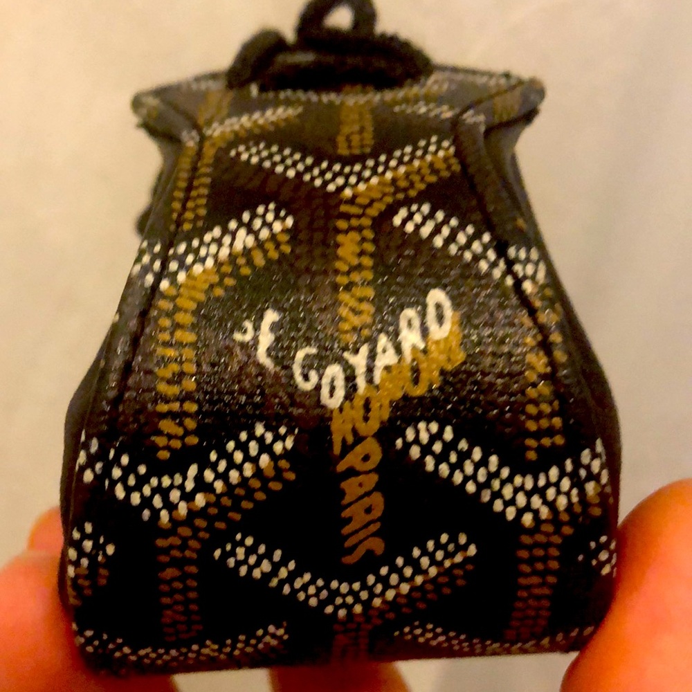 100% Authentic Goyard Drawstring Coin Purse